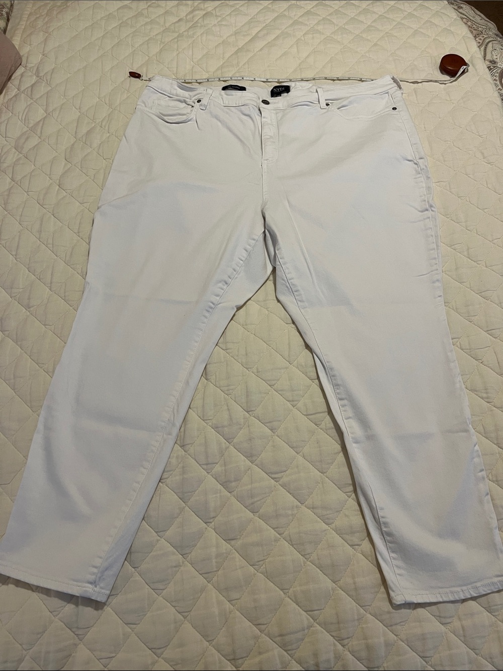 NYDJ Women’s Skinny Jeans - White